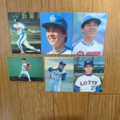 牛島和彦カルビープロ野球 トレーディングカード セット