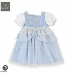 【新品タグ付き】シンデレラ　ワンピース　ドレス　コトリ　80