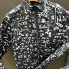 新品 PING ピン ゴルフ 上下セット ニットジャカード ネイビー L