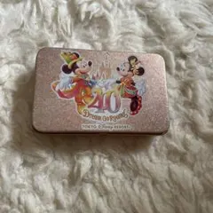 東京ディズニーリゾート40周年キャンディ缶　缶のみ