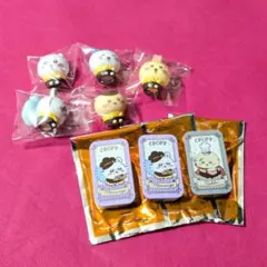 ココス ちいかわ スライドケース ソフビ人形 コラボ グッズ まとめ売り