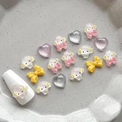 無言購入OK⭕️ ④ サンリオ こぎみゅん ネイル　ネイルパーツセットのサムネイル