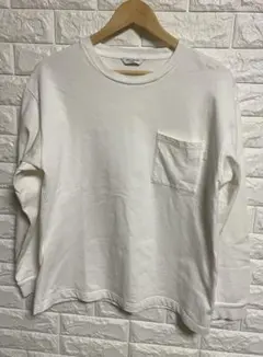 URBAN RESEARCH アーバンリサーチメンズホワイトロングTシャツＬ