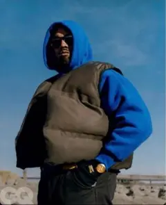 サンプル品 ダウンベスト カニエウエスト