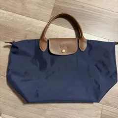 Longchamp エッフェル塔 トートバッグ ネイビー - メルカリ