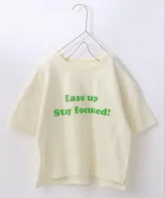 LOWRYS FARM キッズ　フロッキーロゴプリントＴＥＥ　110-120cm