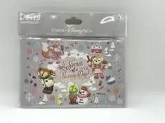 シークレットオブスノーウィーデー ポストカード＆シールセット　ダッフィー