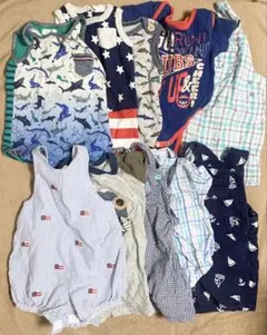 【本日限定価格】ロンパース カバーオール 男の子 10点 セット