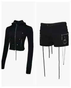 theredthread eyelet zip fit hoodie setupのサムネイル