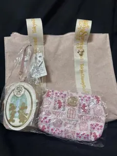 【新品未使用】タグ付きファンタジースプリングス宿泊者限定トートバッグ&ポーチ