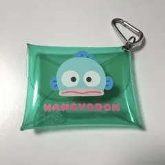 サンリオ ミニクリア小物ケース ポーチ ハンギョドン ビニール カラビナ