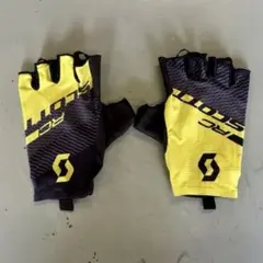 SCOTT ロードバイクグローブ イエロー/ブラック　サイズXLのサムネイル