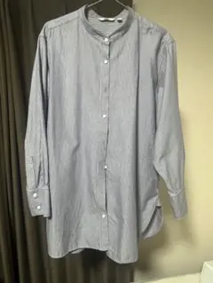 UNIQLO ストライプ長袖シャツ XL