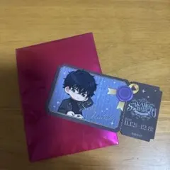 サカモトデイズ トレーディングチケット風ステッカー 勢羽夏生