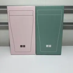UNIQLO 蓋付きタンブラー 2色セット