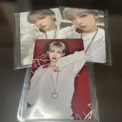 JISOO HANA トレカ 3枚セット ROSE