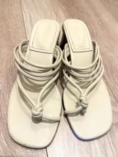 Re:EDIT サンダル ホワイト 24.5cm 25cmのサムネイル