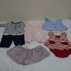 女の子　ベビー服　50〜70cm　５点セット　まとめ売り