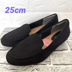 Lasoie Jasmin❣️スエードフラットシューズ　LL しまむら　25cm