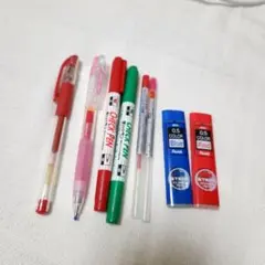 筆記具セット ボールペン 替芯 チェックペン シャープ芯