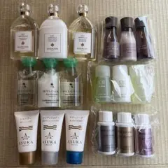 アメニティ旅行用シャンプーセット 6種類　18点セット