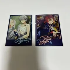 あんスタ 月永レオ 瀬名泉 中国 奇妙テーマ ポラロイド チェキカード