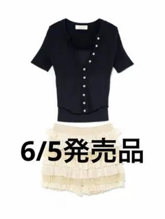 andmary Sui frill pants set up - メルカリ