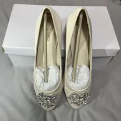 AIMER エメ　ブライダルビジューパンプス　Mサイズ