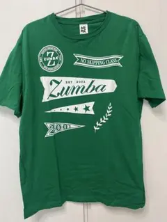 Zumba グリーン Tシャツ ワンサイズのサムネイル