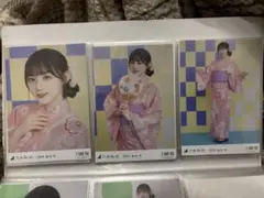 乃木坂46 川崎桜 浴衣 生写真5種コンプ