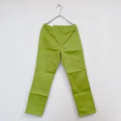 【未使用】UNIQLO ユニクロ イージークロップドレギンスパンツ M グリーン