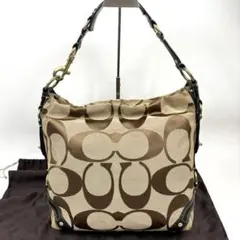 COACH ショルダーバッグ キャンバス シグネチャー 10620 y2k