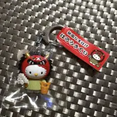 平成当時物 ハローキティ ねつけストラップ なまはげ 秋田 未開封 日本