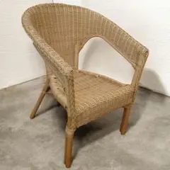引き取り限定 ラタン製 藤 チェア 3脚【廃盤品 希少 IKEA アーゲン