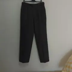 EDDA ダークグレー スラックス イタリア製