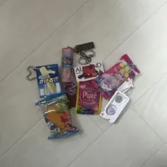 ガチャガチャミニチュアキーホルダーセット