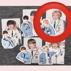 なにわ男子 HARDWORK ファミクラ盤 西畑大吾トレカ フレークシール