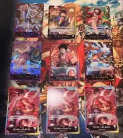ワンピースカードゲーム モンキー・D・ルフィ 4枚セット - メルカリ