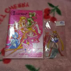セーラームーン プリズムノートA5 BSM内部戦士　プリズムステッカー　ムーン