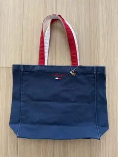 tommy girl トートバッグ ネイビーのサムネイル