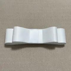 未使用 リボンボンネ ホワイト
