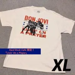 希少完売品BON JOVI Livin’ on a player Tシャツ XL