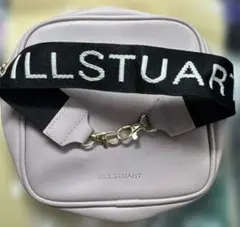 JILL STUART ポーチ ピンク ロゴ入りストラップのサムネイル