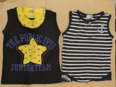 タンクトップ　２枚セット　100cm