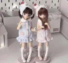 ob24 小6分 変身電気街 azone サイズ　ドール服 水色
