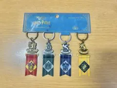 USJ ハリーポッター キーチェーンセット 4寮