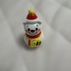 곰돌이 푸 スノーマン おきあがりこぼし 雪だるま