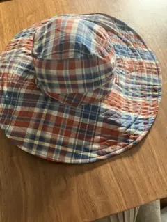 mont-bell チェック柄 バケットハット　Sサイズ