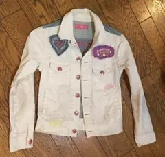 値下げ！EDWINサムシング ジーンズジャケットガールズ150