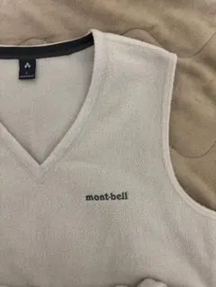 mont-bell フリース Vネックベスト L